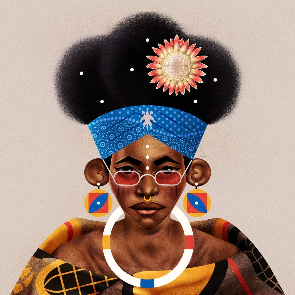 RL Art Kamoso FuturePast Art Piece