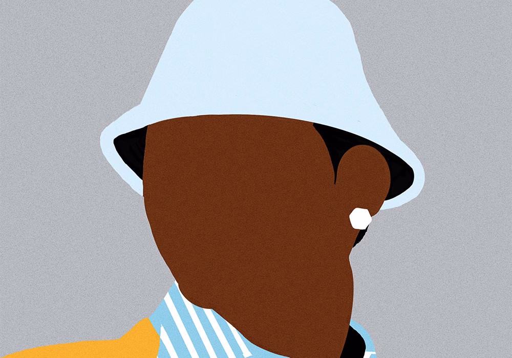 Stylised portrait of a person